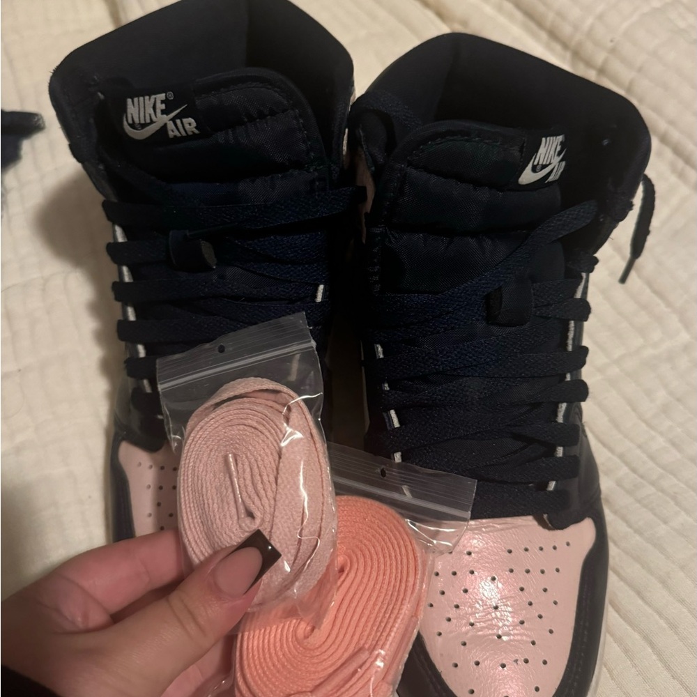Nike Air Women's High-Top Sneakers - Bubblegum - Picture 2 of 4